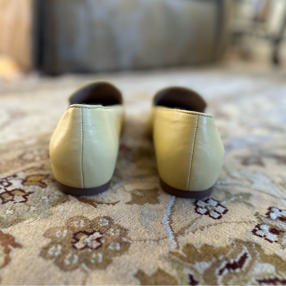 Franco Sarto Women’s Avery 2 Loafers Light Yellow Raffia Size 9.5 Square Toe - Picture 9 of 15